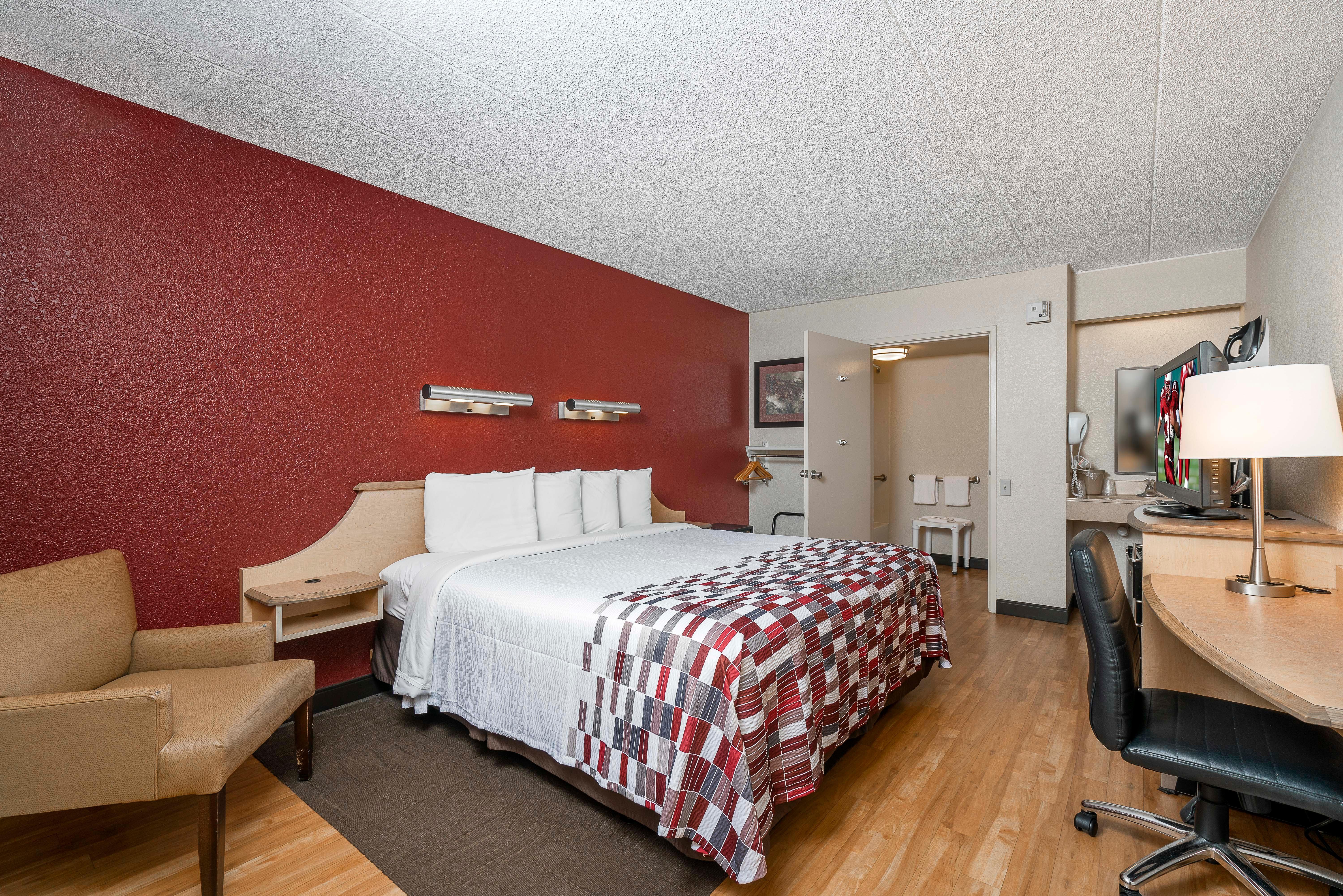 Red Roof Inn Detroit - Roseville St Clair Shores Exterior foto