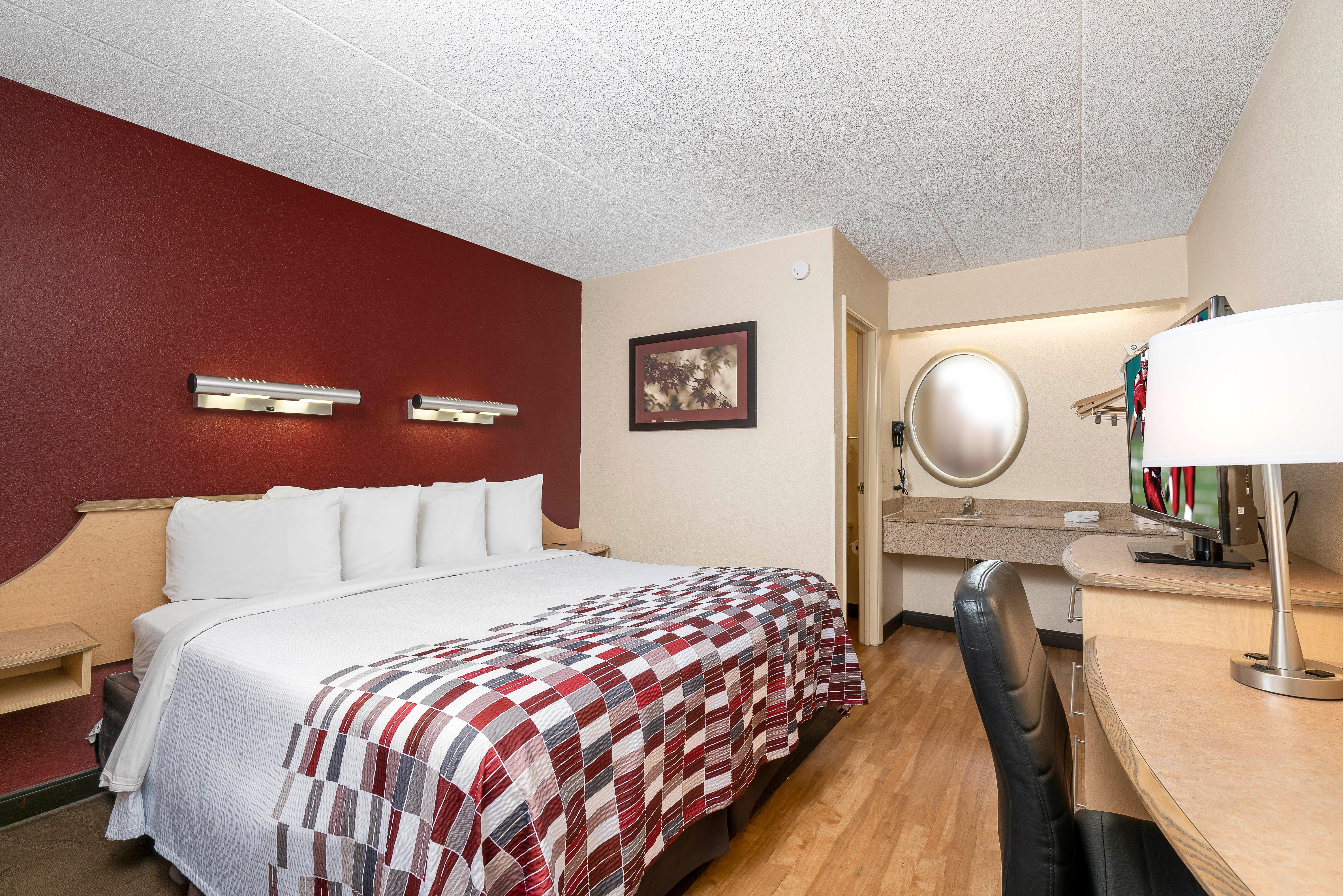 Red Roof Inn Detroit - Roseville St Clair Shores Exterior foto